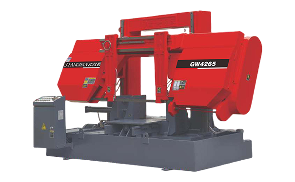 博白GW4265双柱龙门卧式带锯床