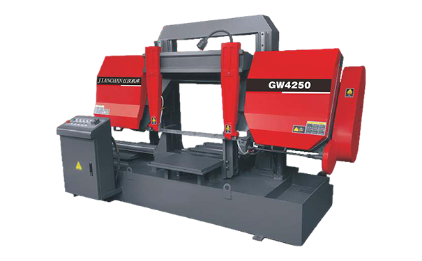 博白GW4250双柱龙门卧式带锯床