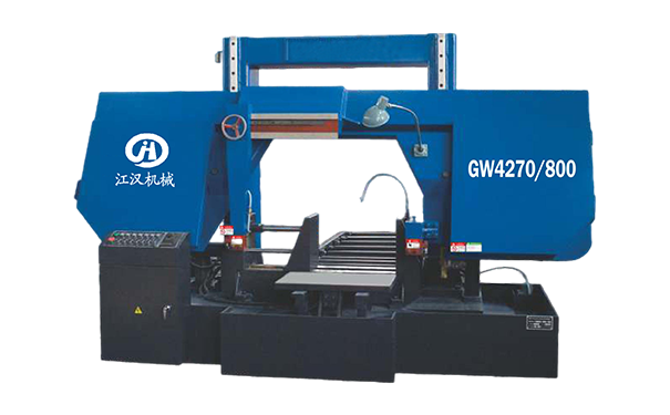 博白GW4270/800双柱龙门卧式带锯床
